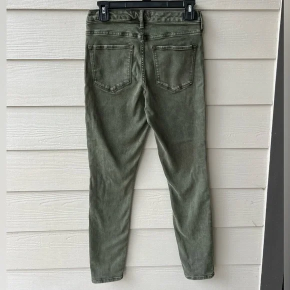 DEAR JOHN GISELE HIGH RISE ANKLE SKINNY JEANS IN CYPRESS size 27 - Picture 8 of 8